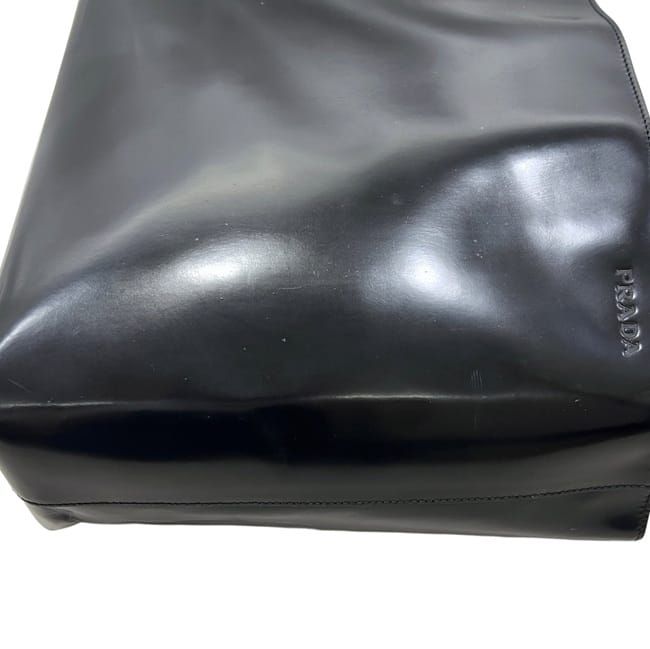 Prada Tote Bag Leather Nero Black — view 8