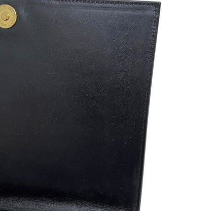 Saint Laurent Clutch Handbag Croco Black — view 6