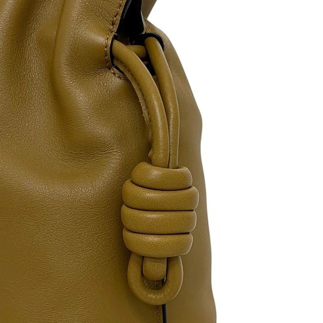 Loewe Shoulder Bag Flamenco Clutch Leather Brown — view 7
