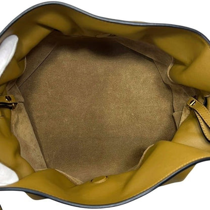 Loewe Shoulder Bag Flamenco Clutch Leather Brown — view 3
