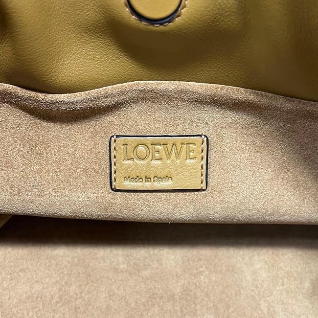 Loewe Shoulder Bag Flamenco Clutch Leather Brown — view 4