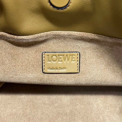 Loewe Shoulder Bag Flamenco Clutch Leather Brown — view 4