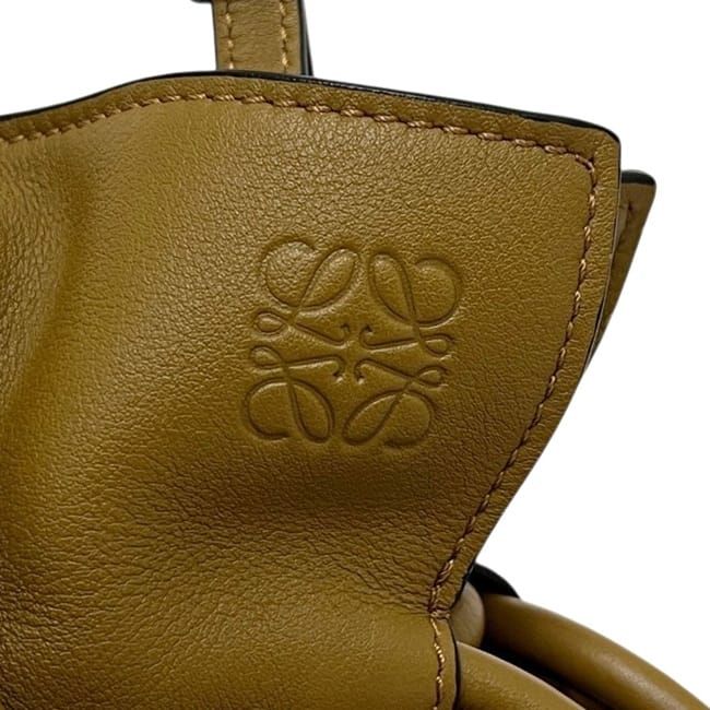 Loewe Shoulder Bag Flamenco Clutch Leather Brown — view 8