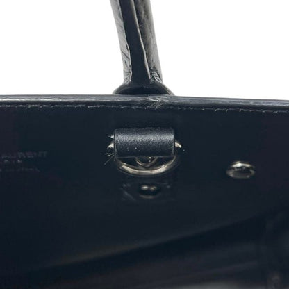 Saint Laurent Paris Shoulder Bag Sac de Jour Nano YSL 2-Way Leather Black — view 4