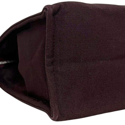 Hermes Fourre Tout Clutch Cotton Bordeaux — view 6