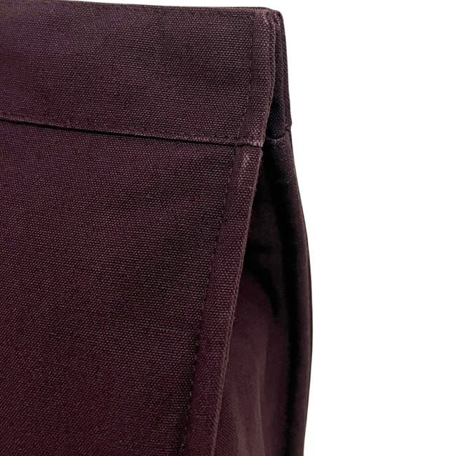 Hermes Fourre Tout Clutch Cotton Bordeaux — view 7