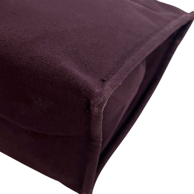 Hermes Fourre Tout Clutch Cotton Bordeaux — view 4