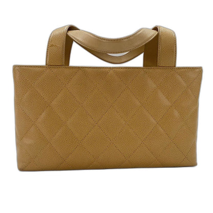 Chanel Tote Bag Quilted Beige — view 3