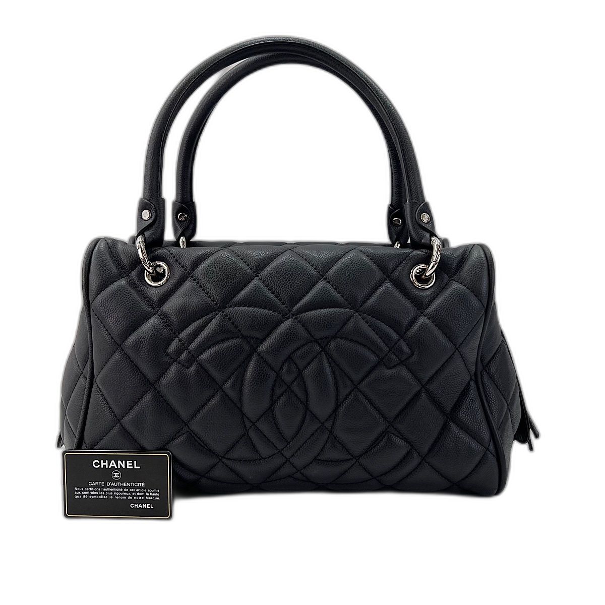 Chanel Handbag Quilted Black