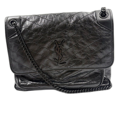 Saint Laurent Handbag Niki 2-Way Distressed