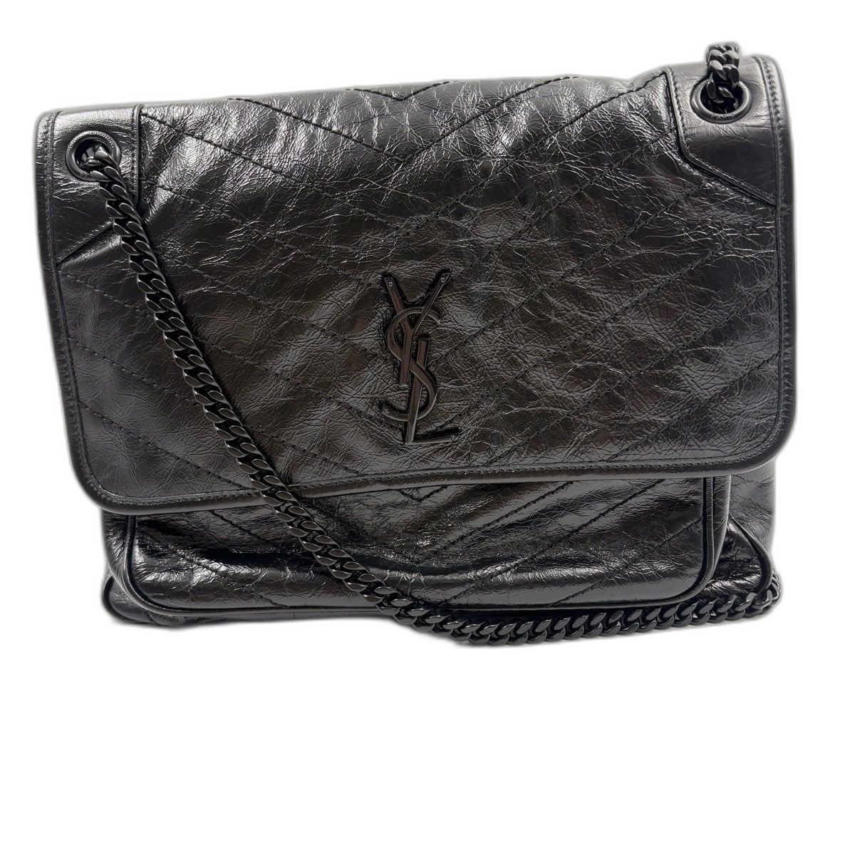 Saint Laurent Handbag Niki 2-Way Distressed — view 2