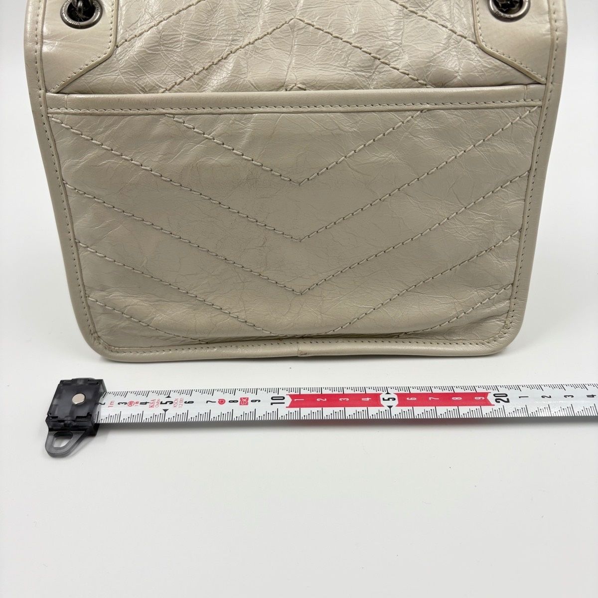 Saint Laurent Shoulder Bag Niki Baby 2-Way Distressed — view 4