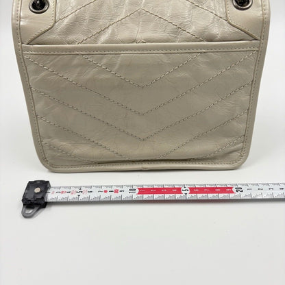Saint Laurent Shoulder Bag Niki Baby 2-Way Distressed — view 4