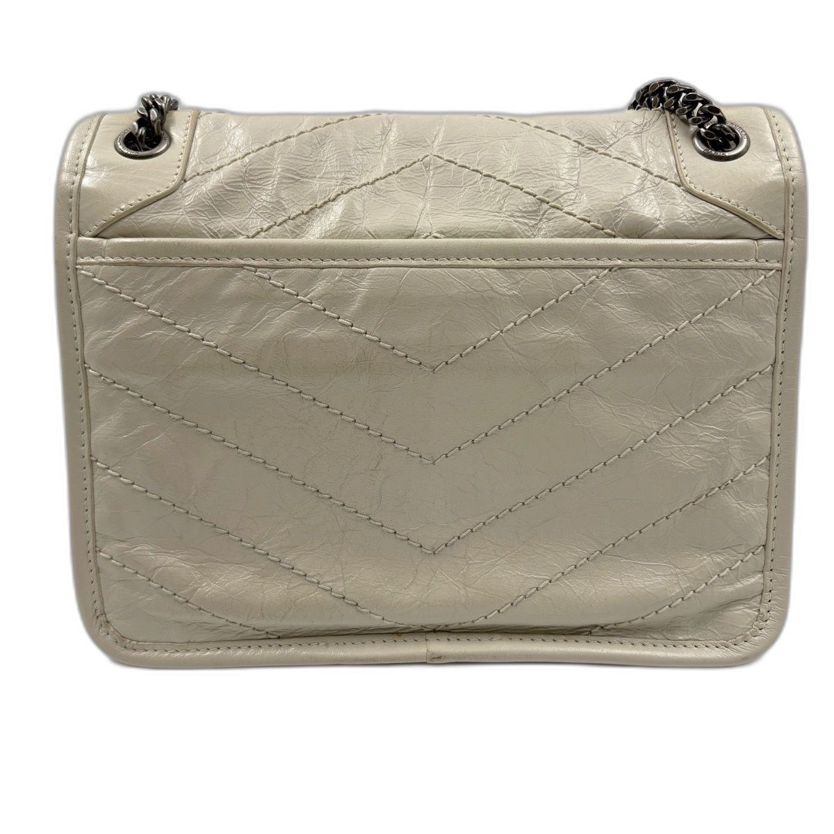 Saint Laurent Shoulder Bag Niki Baby 2-Way Distressed — view 3