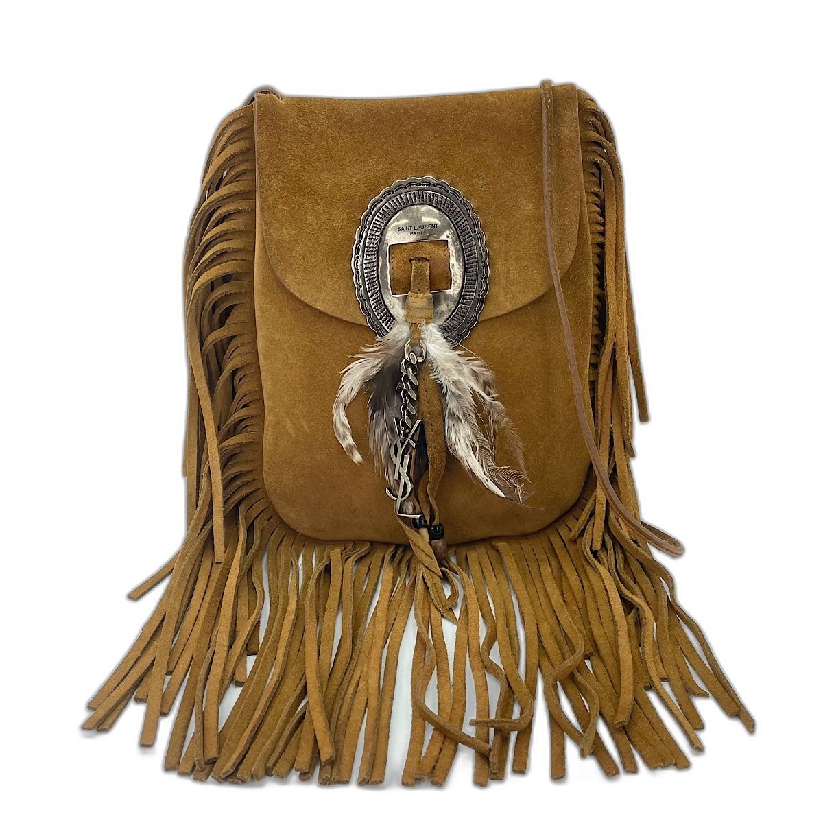 Saint Laurent Shoulder Bag Anita Fringe
