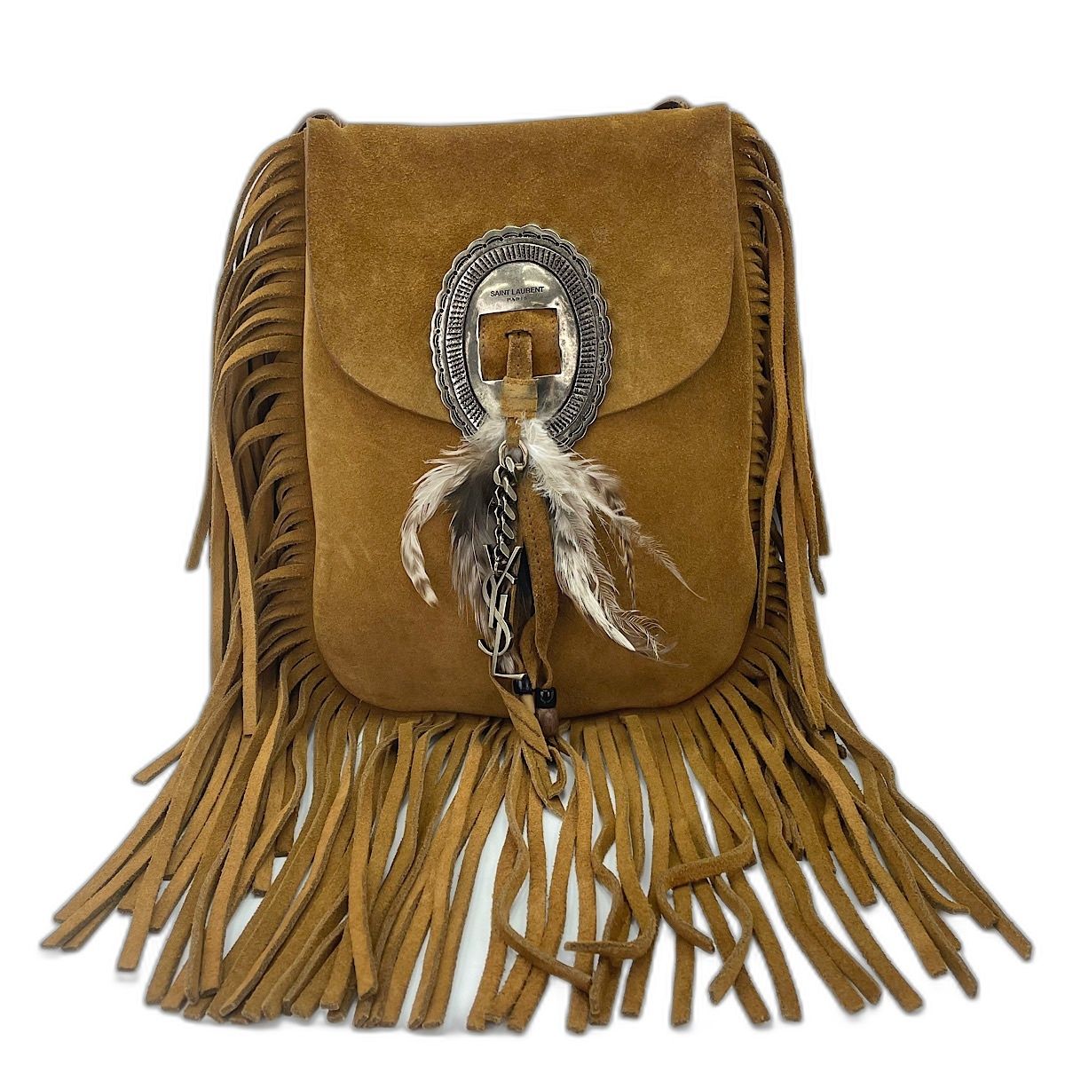 Saint Laurent Shoulder Bag Anita Fringe — view 2