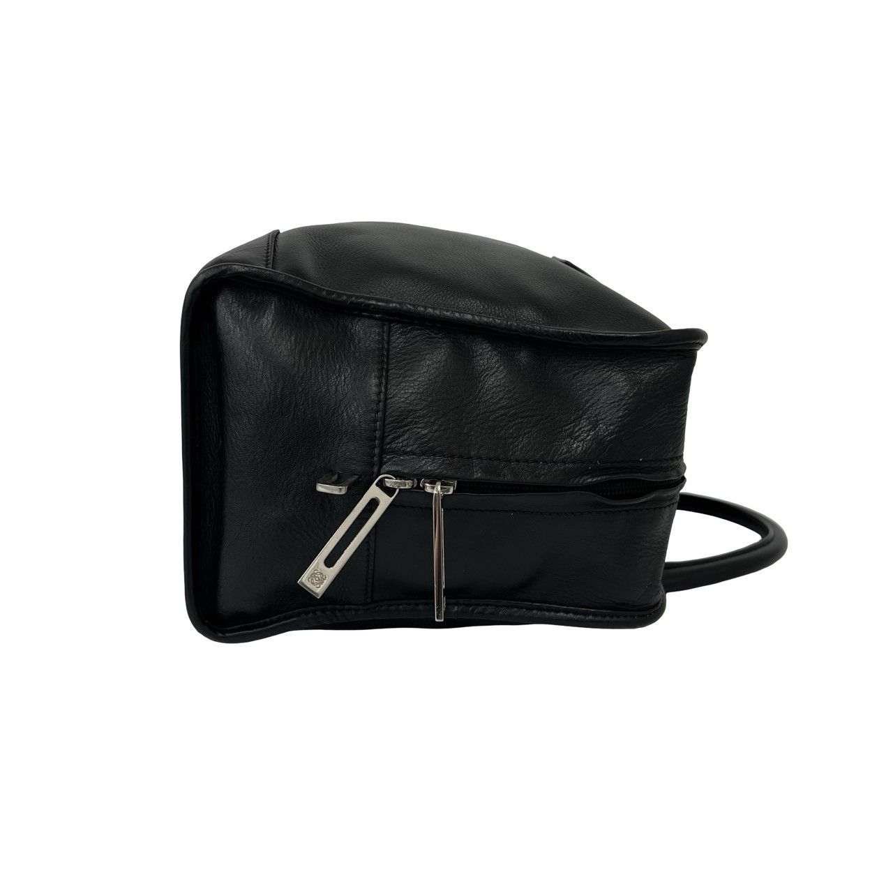 Loewe Amazona 36 Anagram Logo Leather Mini Boston Bag Tote Black — view 6