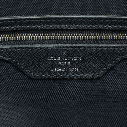 Louis Vuitton Taiga Igor Business Briefcase Ardoise Black Leather — view 8