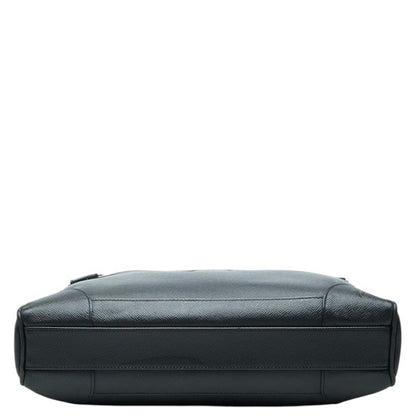 Louis Vuitton Taiga Igor Business Briefcase Ardoise Black Leather — view 3