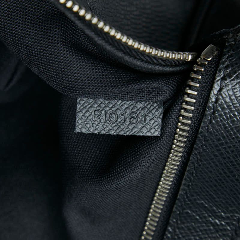 Louis Vuitton Taiga Igor Business Briefcase Ardoise Black Leather — view 7