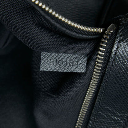 Louis Vuitton Taiga Igor Business Briefcase Ardoise Black Leather — view 7