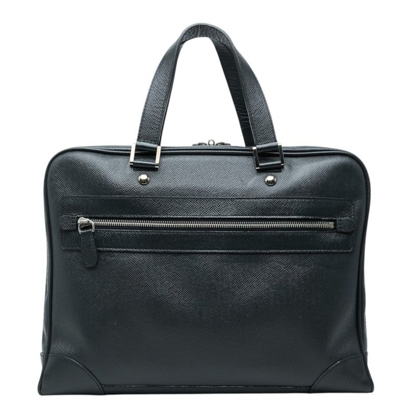 Louis Vuitton Taiga Igor Business Briefcase Ardoise Black Leather