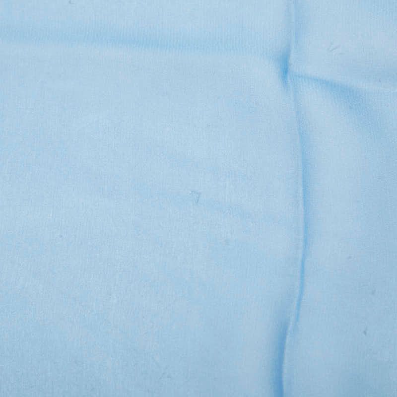Gucci Logo Bandana Scarf Blue Silk — view 3