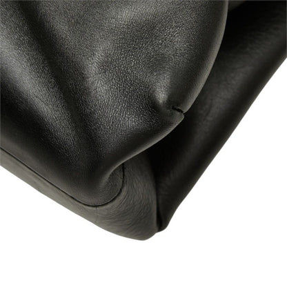 Bottega Veneta Intrecciato Briefcase Business Black Leather — view 6