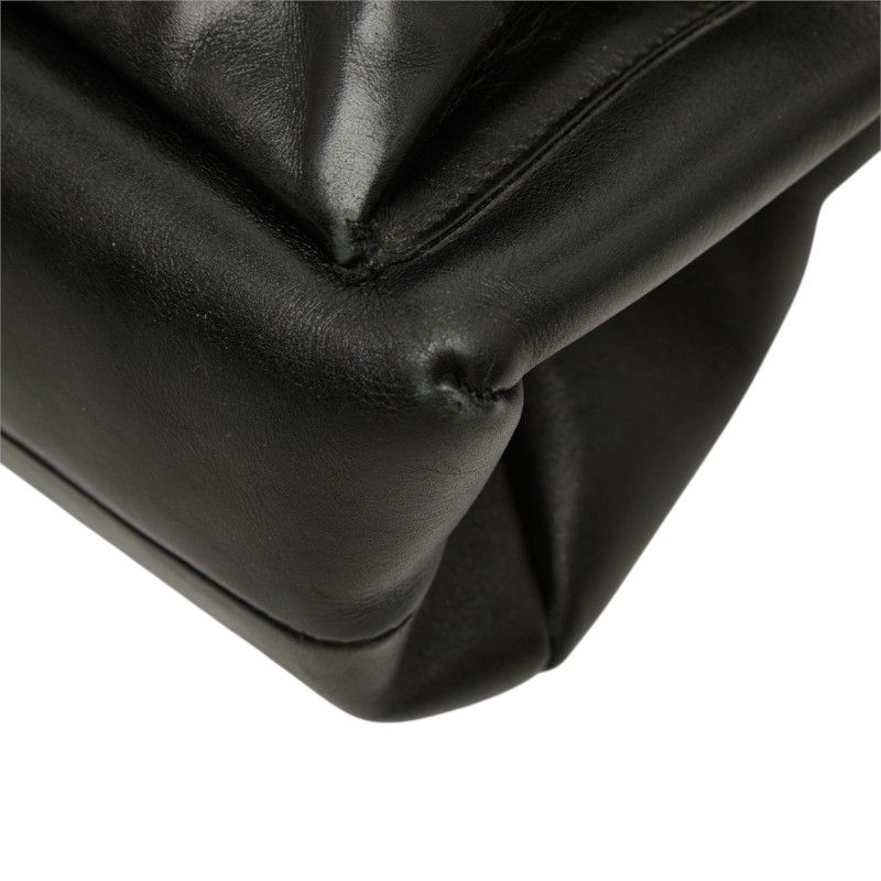 Bottega Veneta Intrecciato Briefcase Business Black Leather — view 4