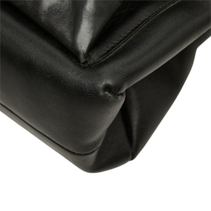 Bottega Veneta Intrecciato Briefcase Business Black Leather — view 4