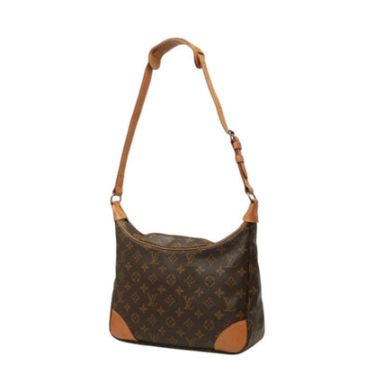 Louis Vuitton Monogram Boulogne 30 Shoulder Bag Brown Leather — view 2