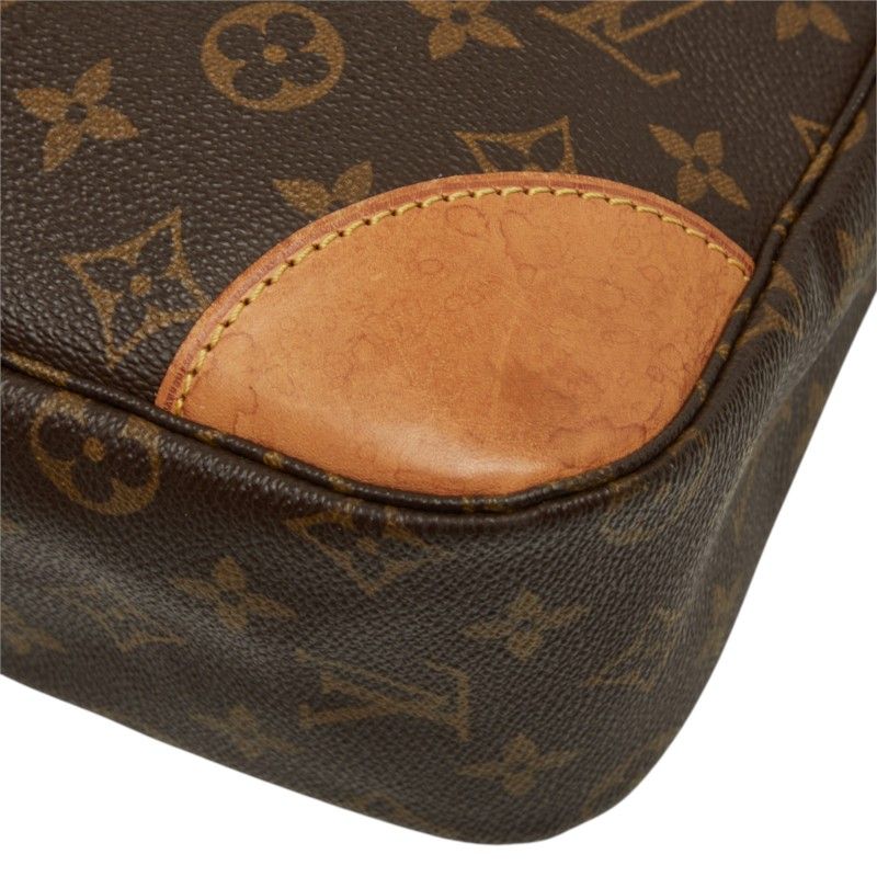 Louis Vuitton Monogram Boulogne 30 Shoulder Bag Brown Leather — view 5