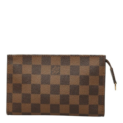 Louis Vuitton Damier Marais Pouch Brown