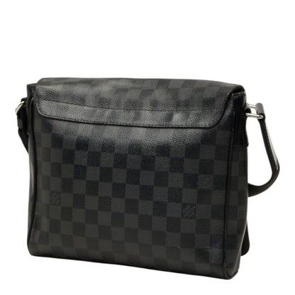 Louis Vuitton Damier Graphite District PM NM Crossbody Shoulder Bag Black — view 2