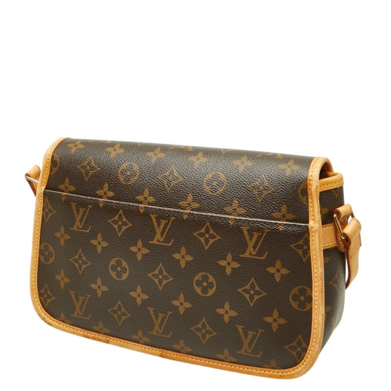 Louis Vuitton Monogram Solonge Crossbody Shoulder Bag Brown Leather — view 2