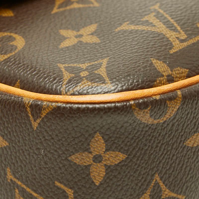 Louis Vuitton Monogram Solonge Crossbody Shoulder Bag Brown Leather — view 5
