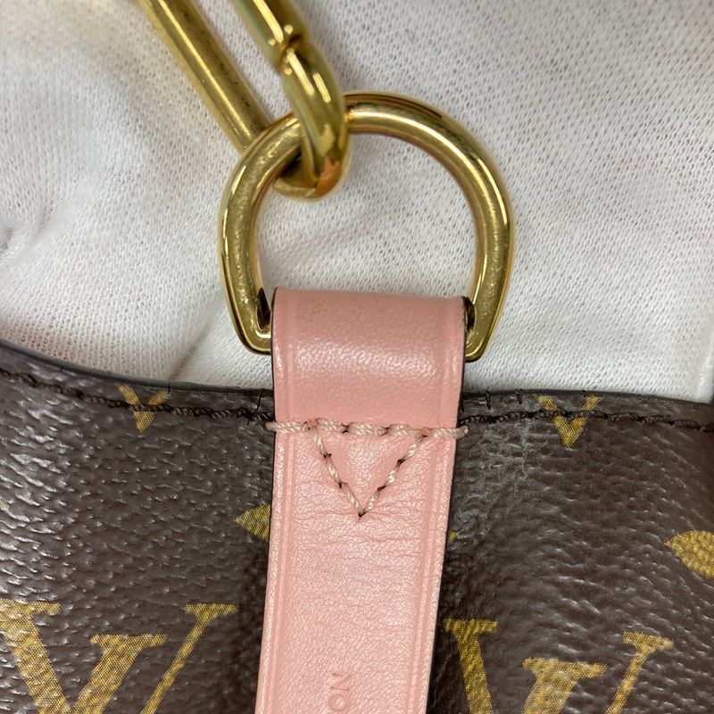 Louis Vuitton Monogram Neo Noe Shoulder Bag Rose Poudre Pink Brown Leather — view 8