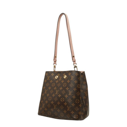 Louis Vuitton Monogram Neo Noe Shoulder Bag Rose Poudre Pink Brown Leather — view 2