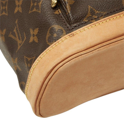 Louis Vuitton Monogram Mini Montsouris Backpack Brown Leather — view 5