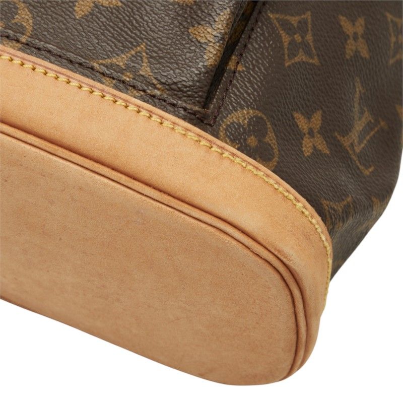 Louis Vuitton Monogram Mini Montsouris Backpack Brown Leather — view 4