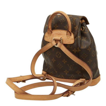 Louis Vuitton Monogram Mini Montsouris Backpack Brown Leather — view 2