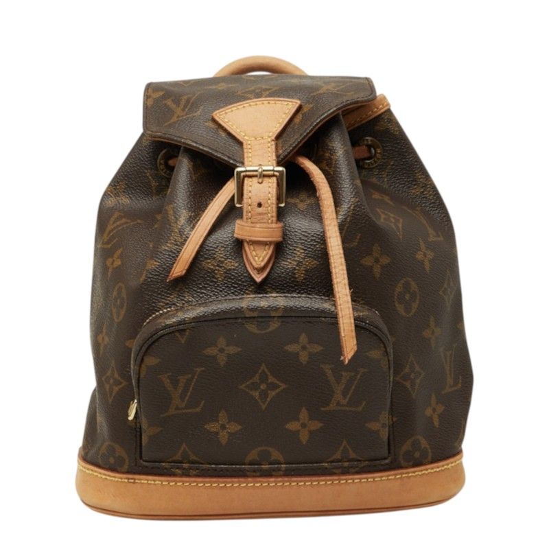 Louis Vuitton Monogram Mini Montsouris Backpack Brown Leather