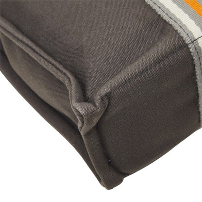 Hermes Fourre Tout PM Tote Bag Limited Gray White Orange Canvas — view 7