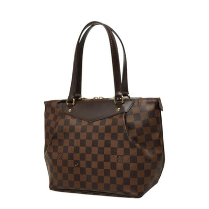 Louis Vuitton Damier Westminster PM Tote Shoulder Bag Brown Leather — view 2