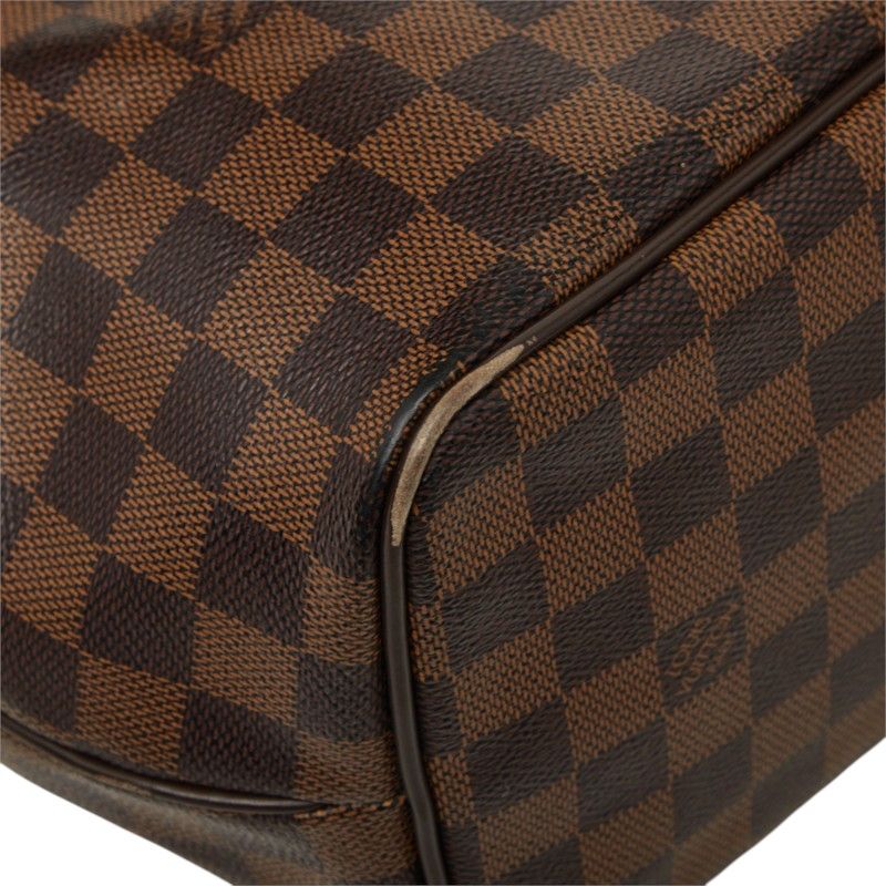 Louis Vuitton Damier Westminster PM Tote Shoulder Bag Brown Leather — view 4
