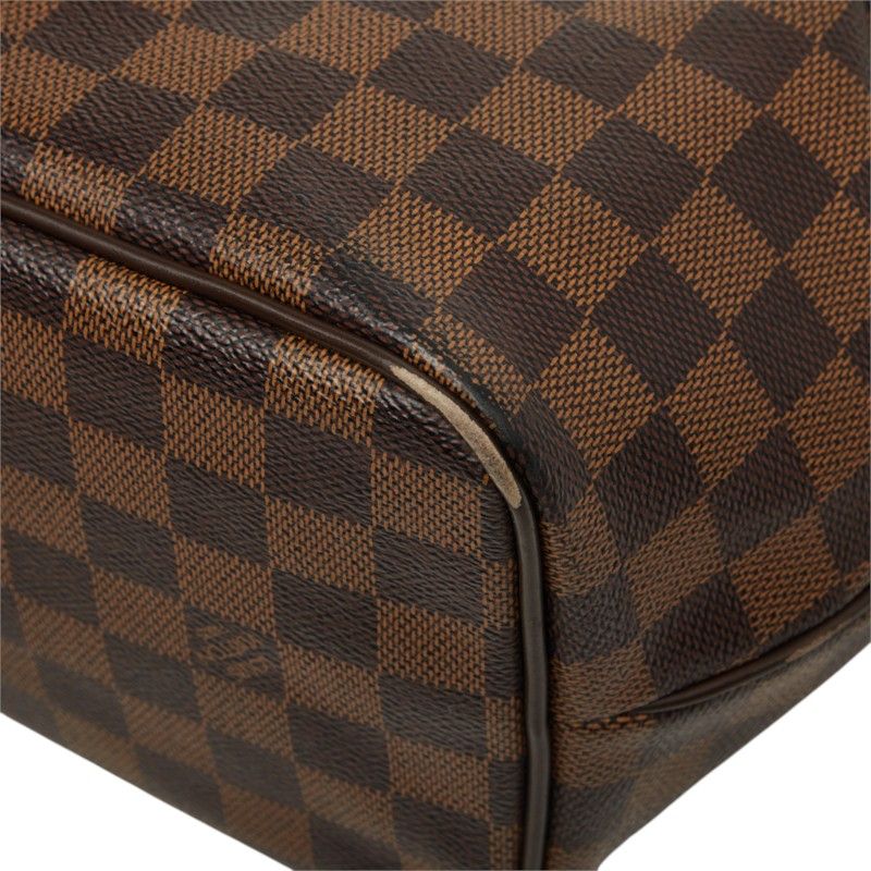 Louis Vuitton Damier Westminster PM Tote Shoulder Bag Brown Leather — view 7