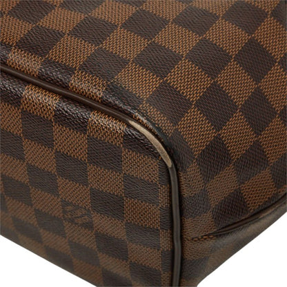 Louis Vuitton Damier Westminster PM Tote Shoulder Bag Brown Leather — view 7