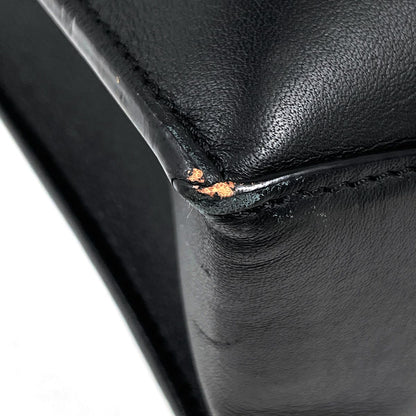 Loewe Tote Bag Anagram Buckle Horizontal Leather Black — view 3