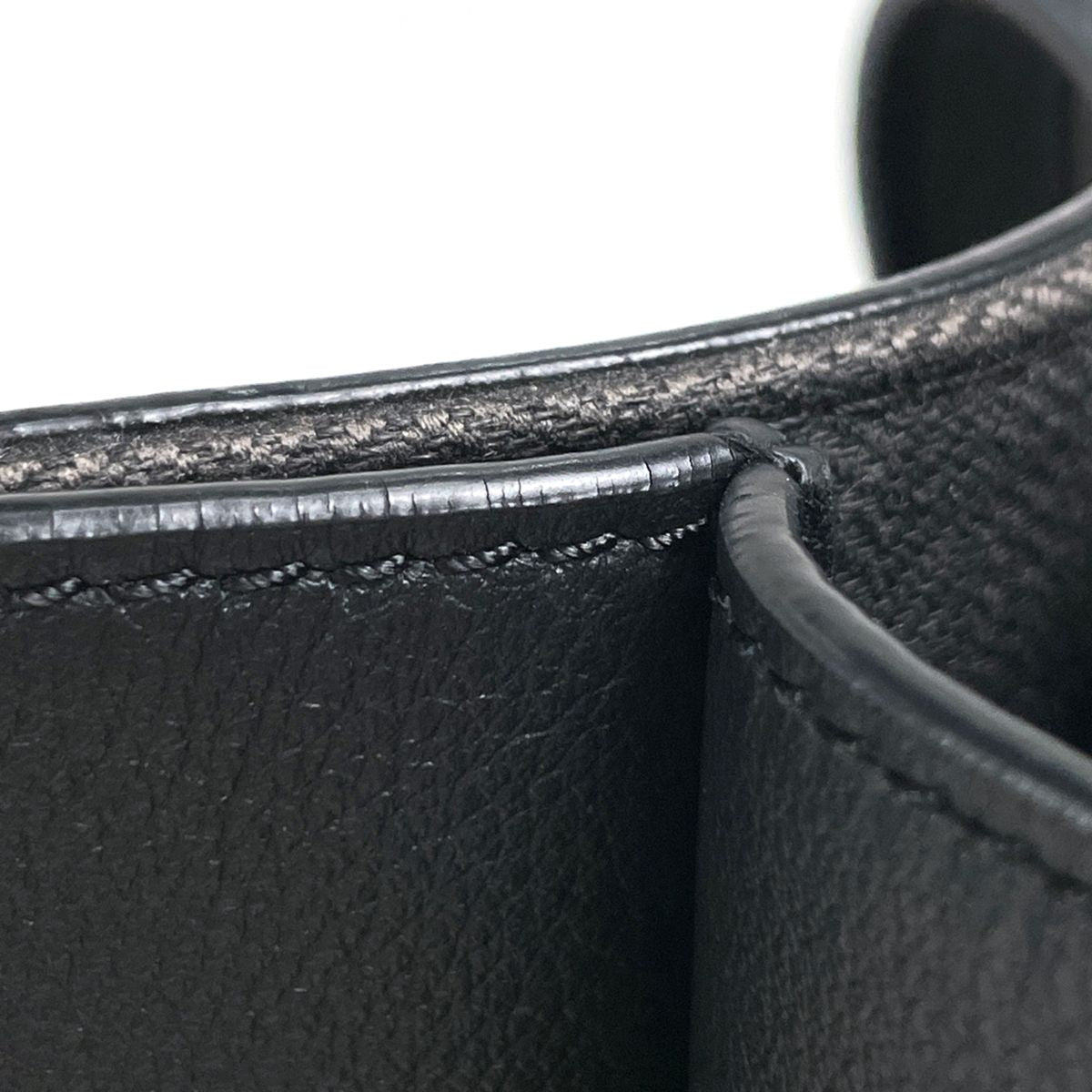 Loewe Tote Bag Anagram Buckle Horizontal Leather Black — view 6