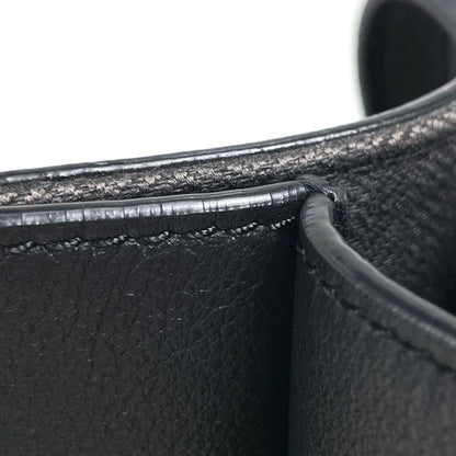 Loewe Tote Bag Anagram Buckle Horizontal Leather Black — view 6